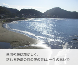 サッカー合宿大会 サンセットブリーズ保田 昼間の海は輝かしく、訪れる静粛の前の波の音は、一生の思いで