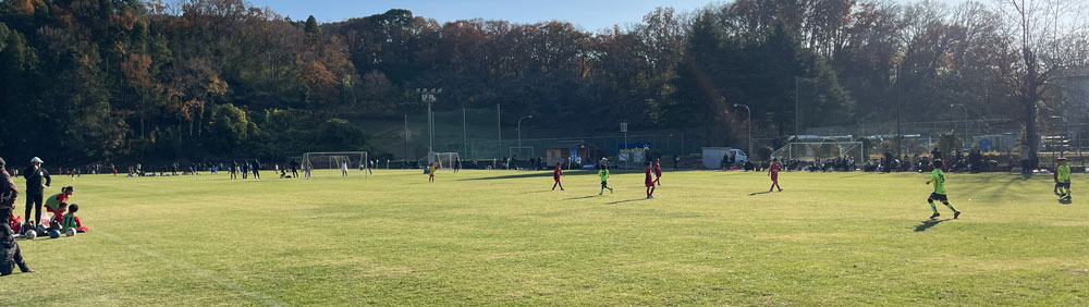 夏休み小学生サッカー合宿・交流試合