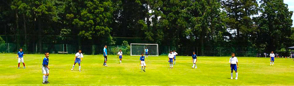 夏休み小学生サッカー合宿・交流試合